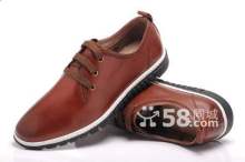 春夏新款男鞋 柔軟舒適、透氣休閑的真皮鞋，批發零售兩相宜